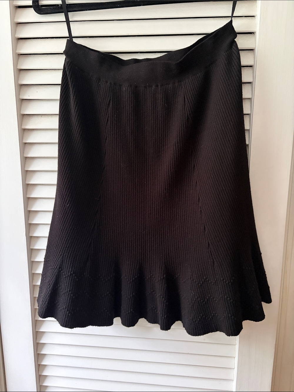 Anthropologie Maeve ribbed knit skirt XL